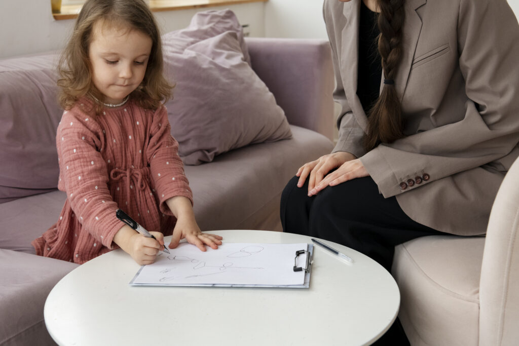 signer un contrat avec ses petits enfants