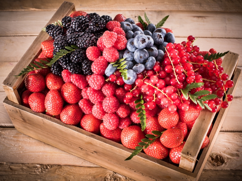 les bienfaits des fruits rouges